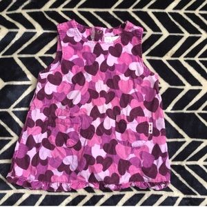 Boutique agabang Purple Heart corduroy dress